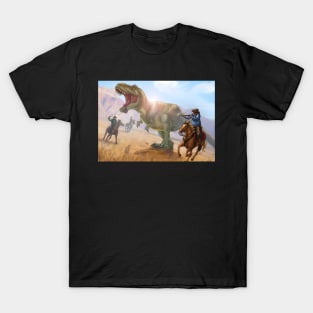 T-Rex and Cowboys T-Shirt